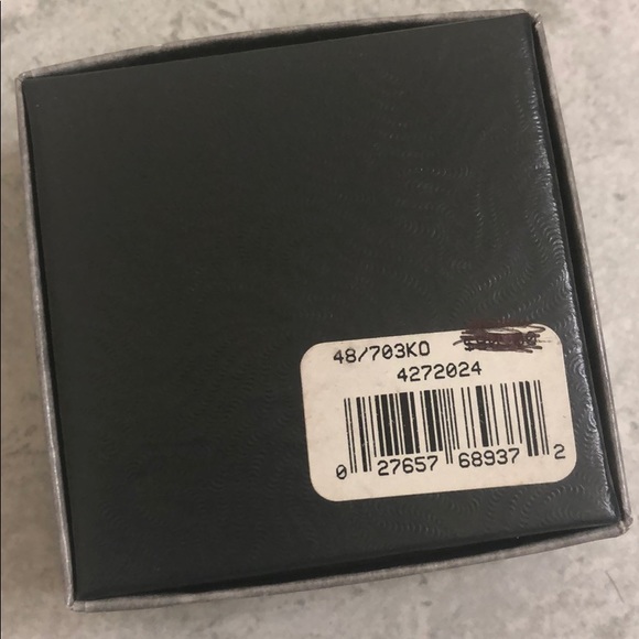 Topaz and gold earrings - Picture 5 of 6